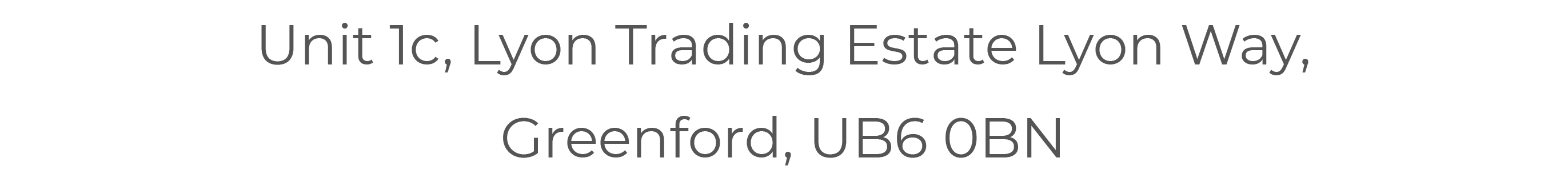 address image